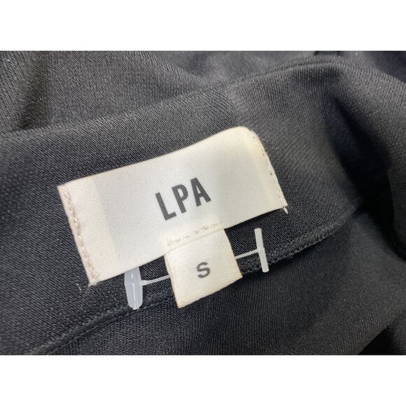 Lpa 'Elisa' Black Cut Out Maxi Dress Size S - Picture 4 of 5